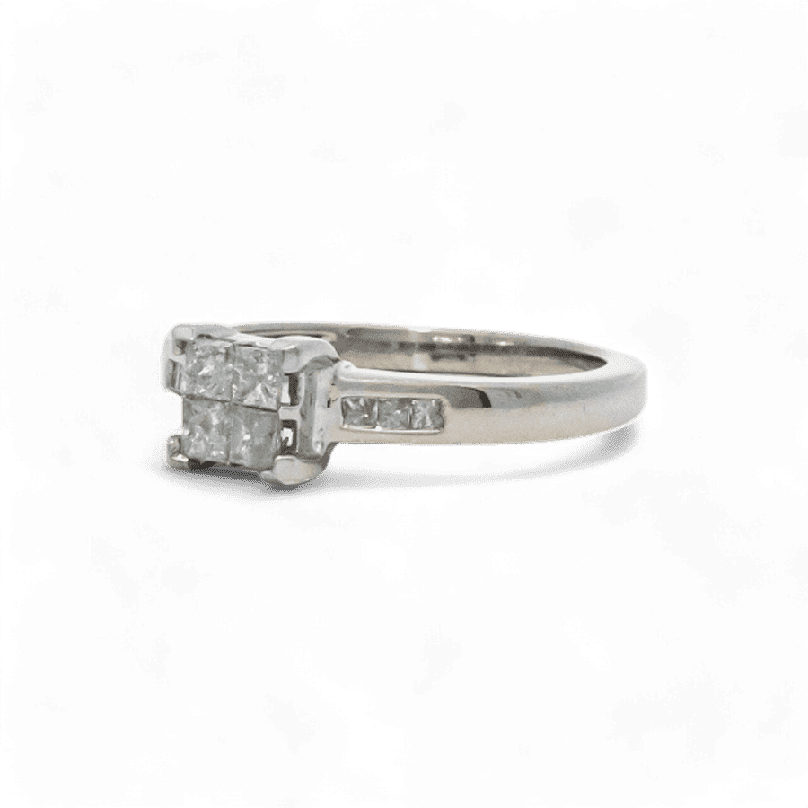 Picture of  Ring Platinum With 0.34 Carats Of Diamonds