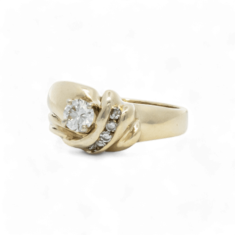 Picture of  Ring 14K Yellow Gold With 0.44 Carats Of Diamonds