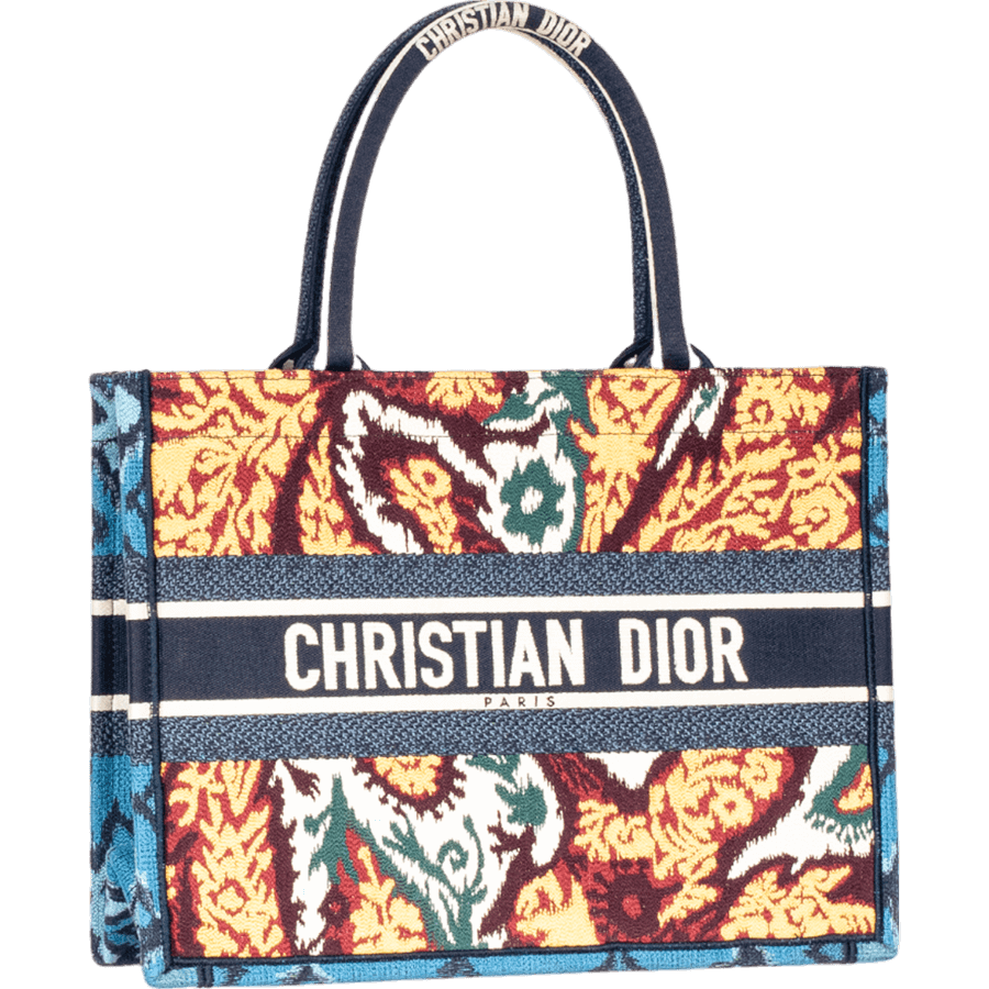 CHRISTIAN DIOR Christian Dior Paisley Book Tote