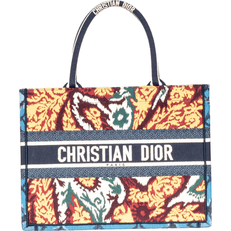 Picture of DIOR Christian Dior Paisley Book Tote