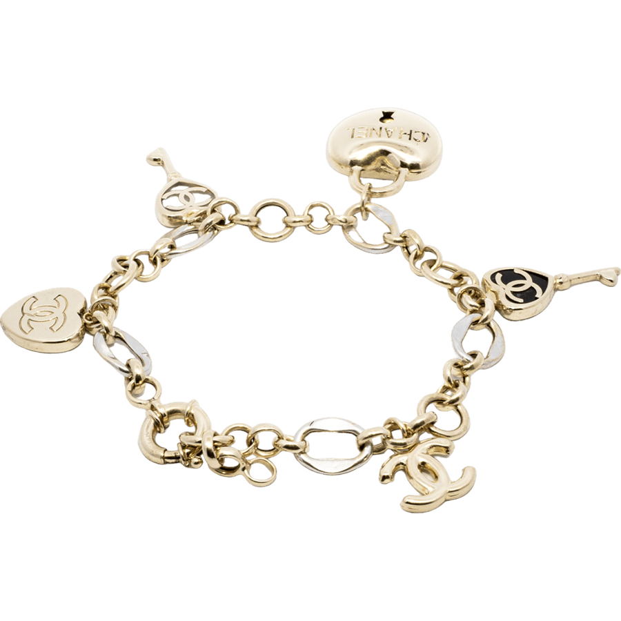 Picture of CHANEL Bracelet 10k Two Toned Gold