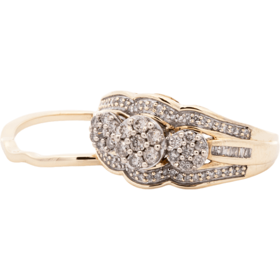 Picture of  Ring 10k Yellow Gold with 0.68 Carats of Diamonds