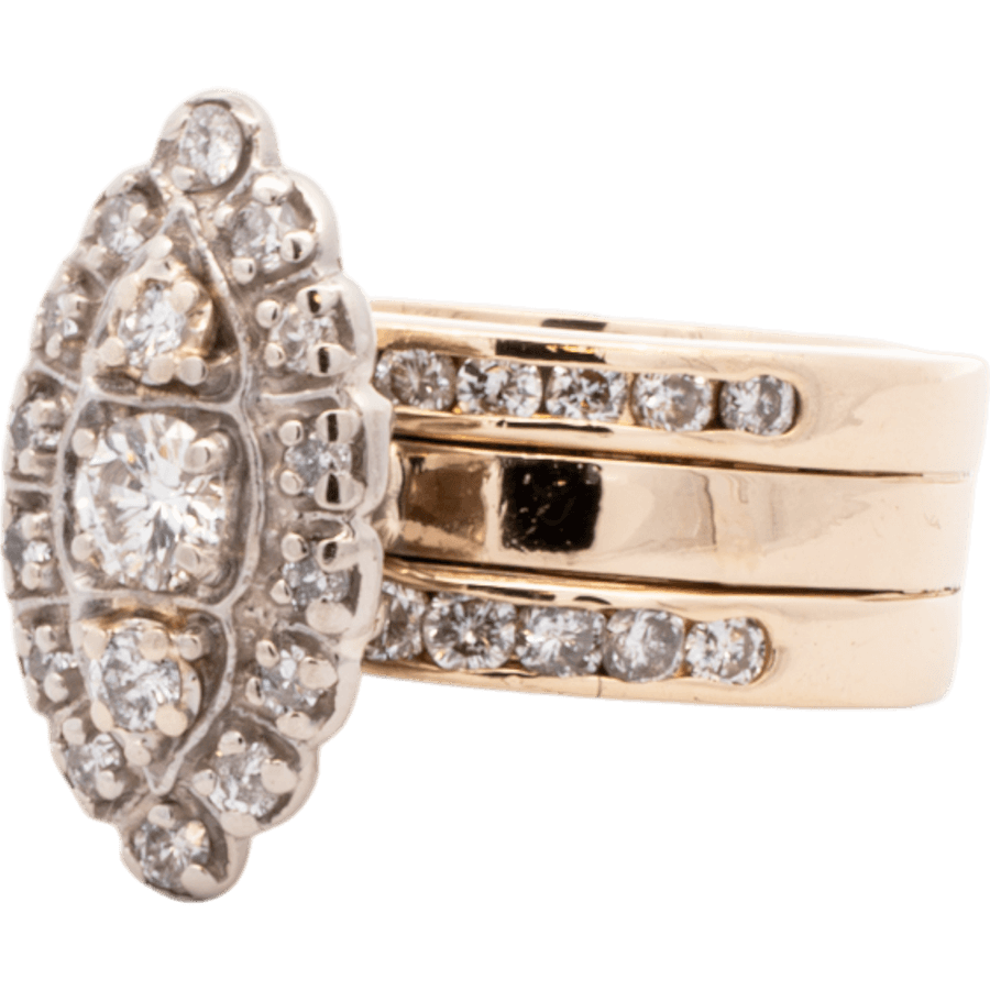 Picture of  Ring 14k Yellow Gold with 1.09 Carats of Diamonds