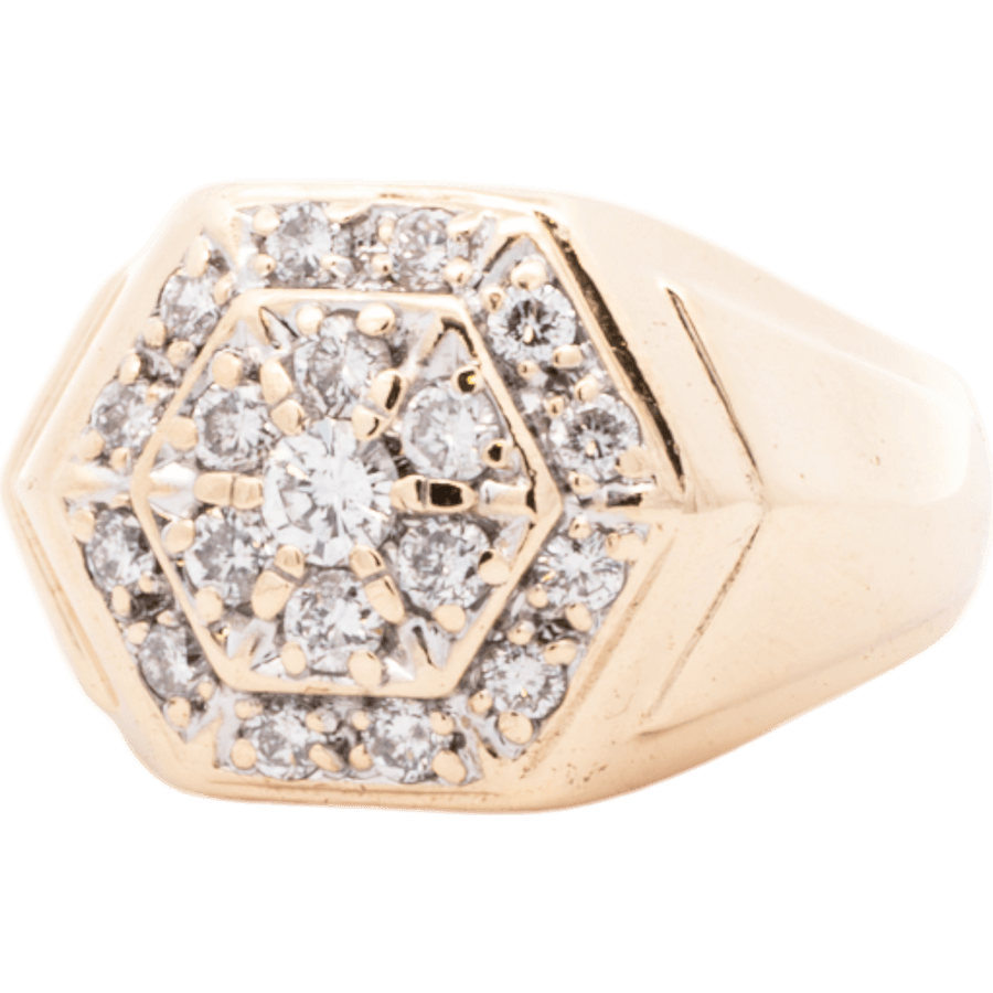 Picture of  Ring 14k Yellow Gold with 1.02 Carats of Diamonds