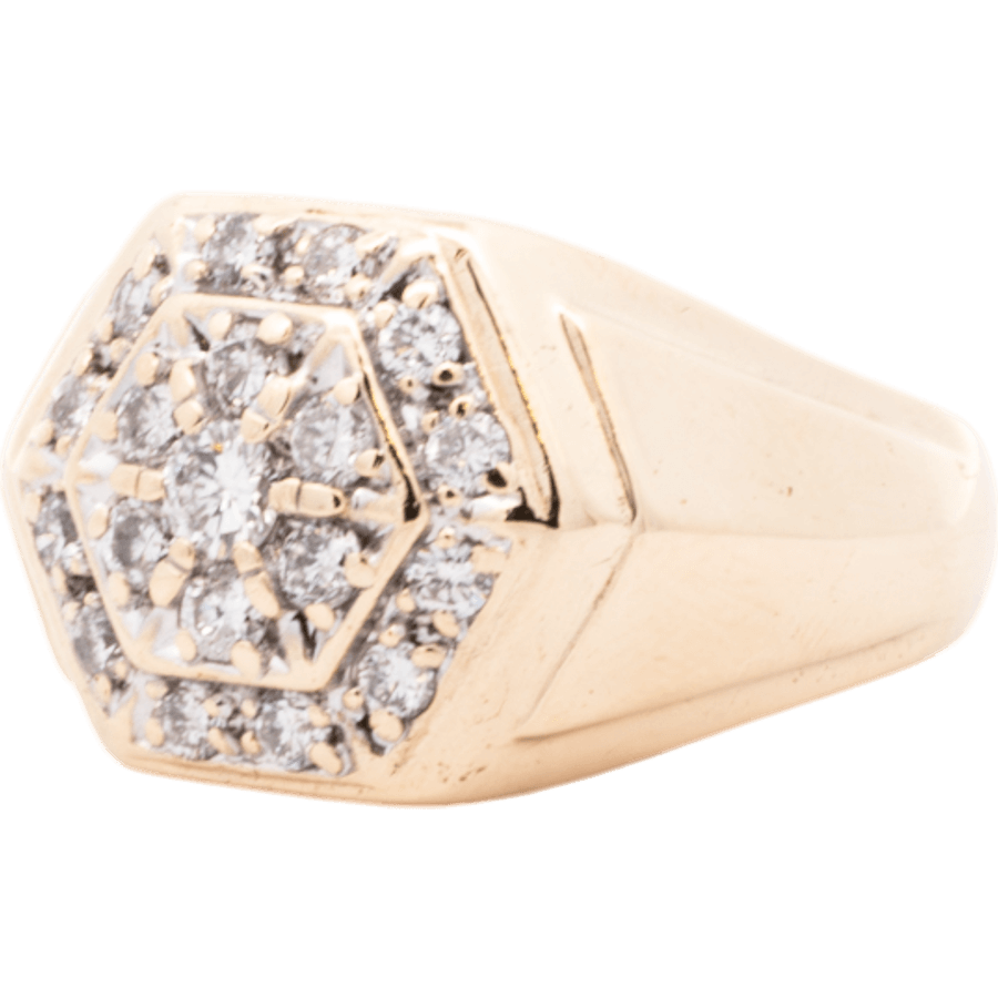 Picture of  Ring 14k Yellow Gold with 1.02 Carats of Diamonds