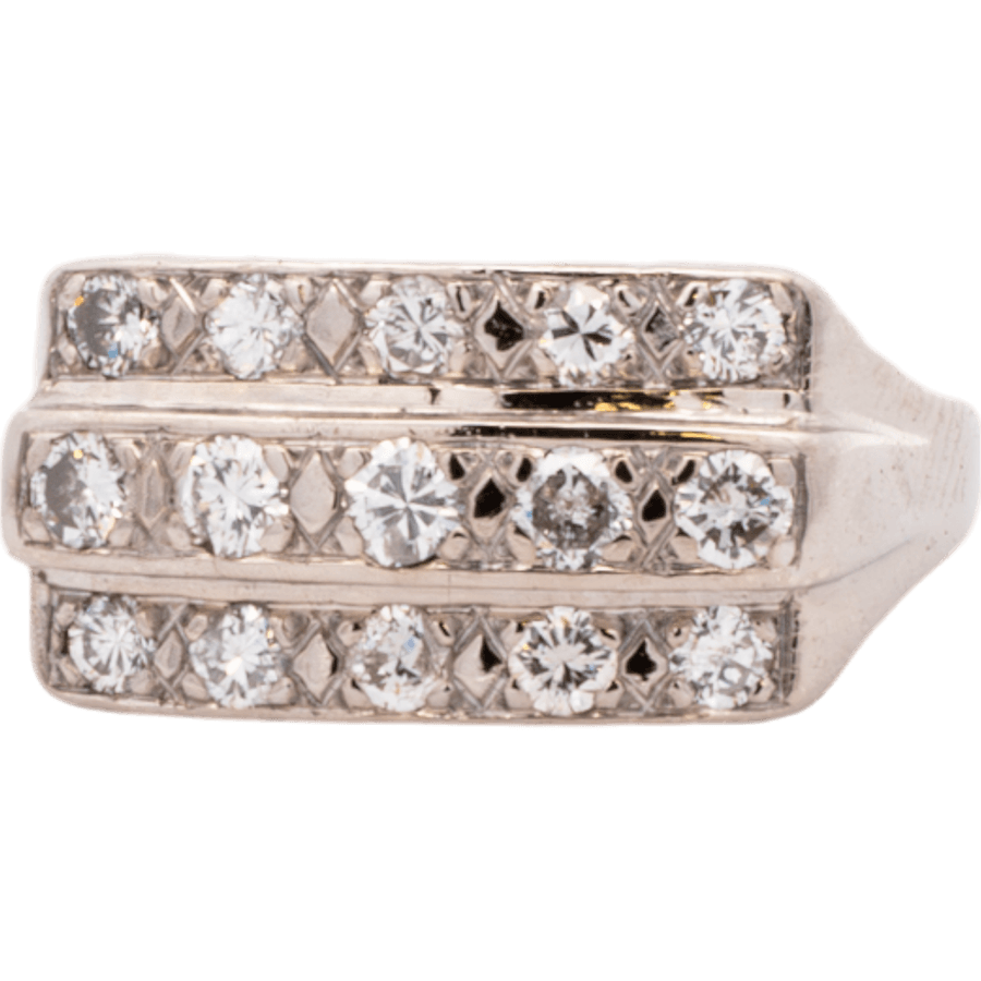 Picture of  Ring 10k White Gold with 0.7 Carats of Diamonds