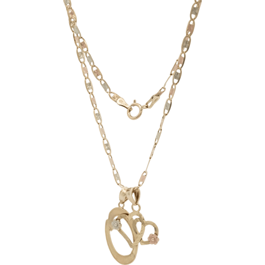 Picture of  Chain 14k Tri Colored Gold