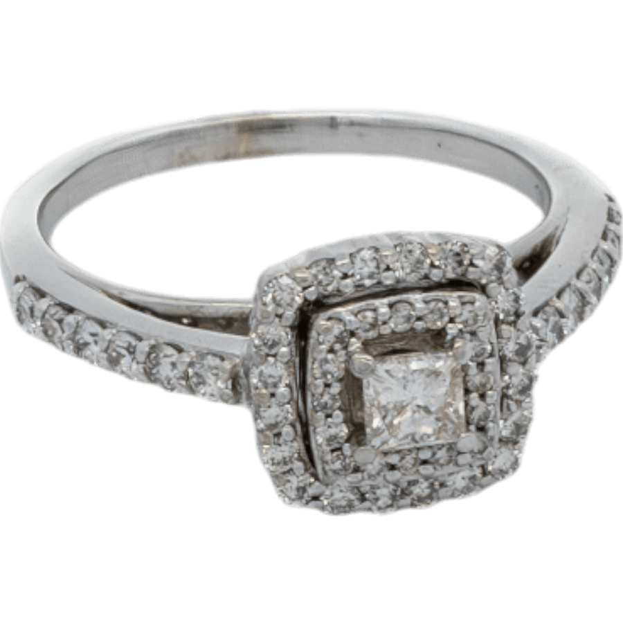 Picture of  Ring 14k White Gold with 0.61 Total Carats of Diamonds