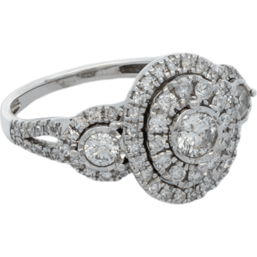 Picture of  Ring 10k White Gold with 1.01 Total Carats of Diamonds