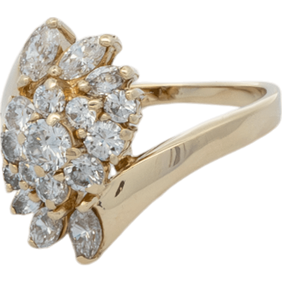 Picture of  Ring 14k Yellow Gold with 1.03 Total Carats of Diamonds