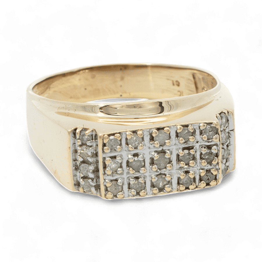 Picture of  Ring 10k Yellow Gold With 0.96 Carats of Diamonds