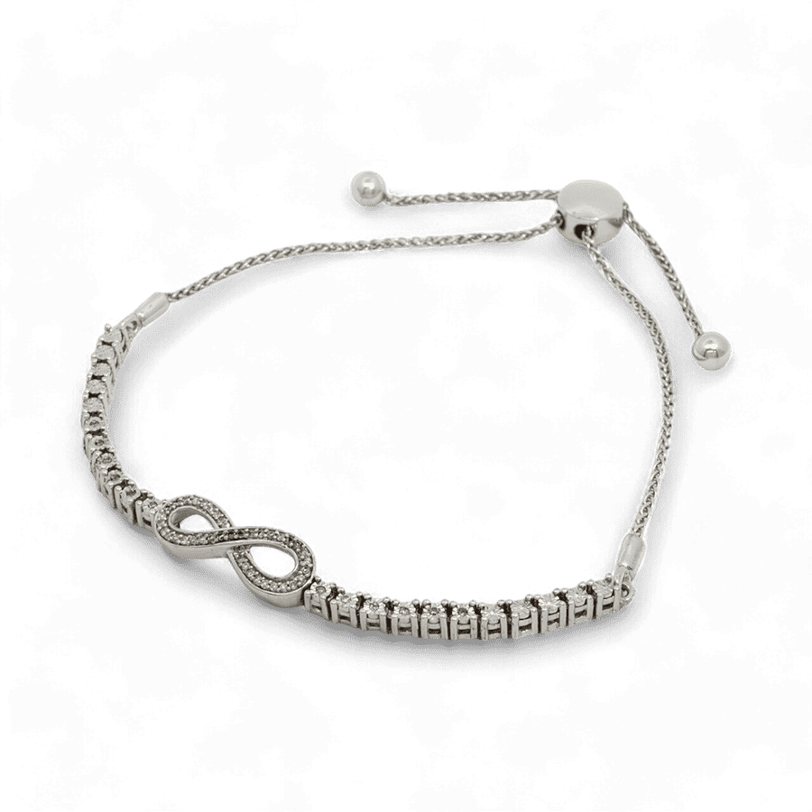 Picture of  Bracelet 10k White Gold with 0.51 Carats of Diamonds