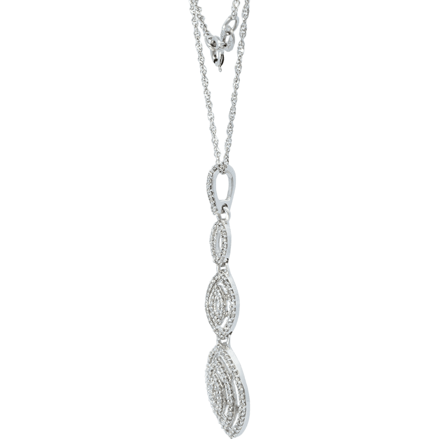 Picture of  Pendant 10k White Gold with 0.67 Carats of Diamonds