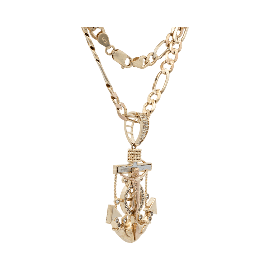 Picture of  Necklace 14k Tri-toned Gold