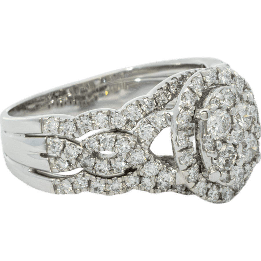 Picture of  Ring 14k White Gold With 2.42 Carats of Diamonds