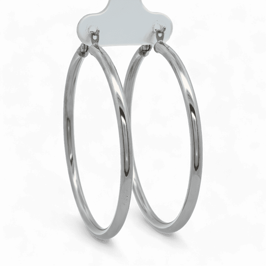 Picture of  Earrings 14k White Gold