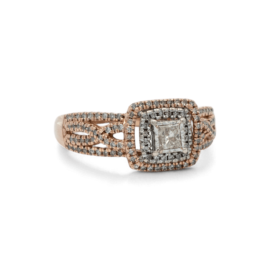 Picture of  Ring 10k Yellow Gold with 0.492 Carats of Diamonds