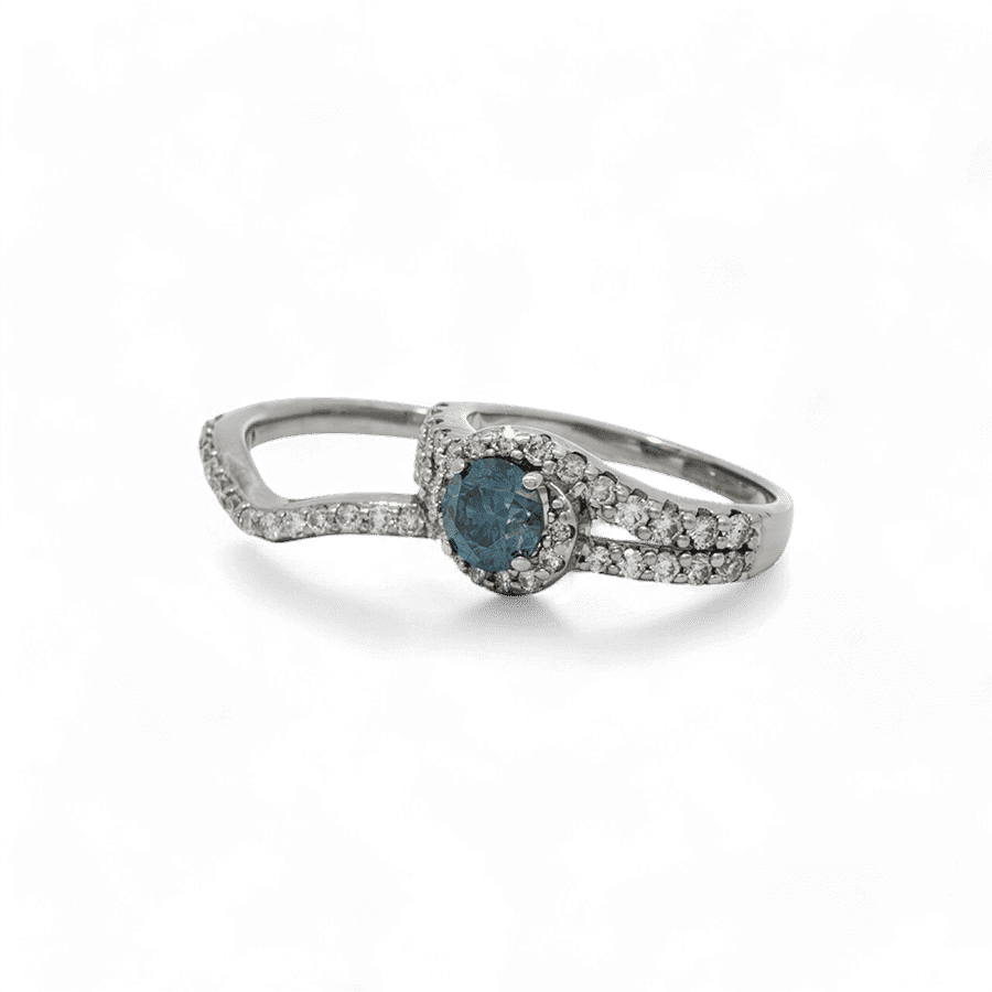 Picture of  Ring 14k White Gold with 1.67 Carats of Diamonds