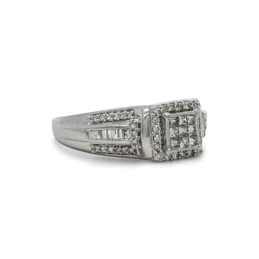 Picture of  Ring 10k White Gold with 0.618 Carats of Diamonds