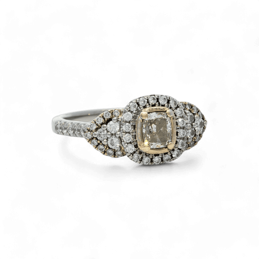 Picture of  Ring 14k Two Toned Gold with 1.02 Carats of Diamonds