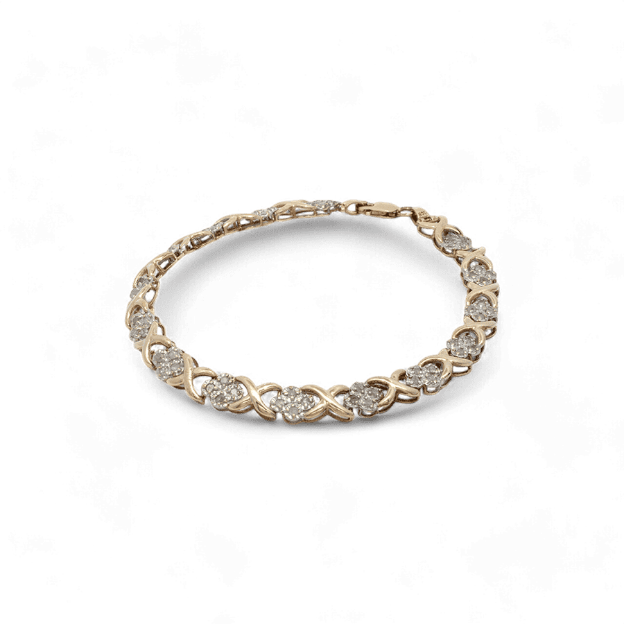 Picture of  Bracelet 10k Yellow Gold with 0.6 Carats of Diamonds