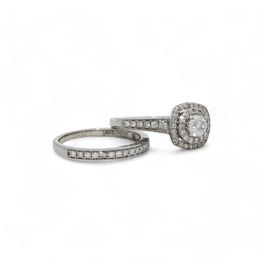 Picture of  Ring 14k White Gold with 1.2 Carats of Diamonds