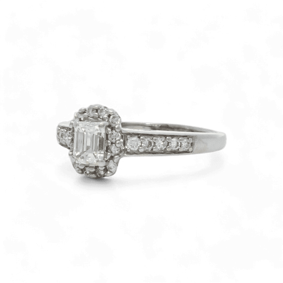 Picture of  Ring 10K White Gold With 1.23 Carats Of Diamonds