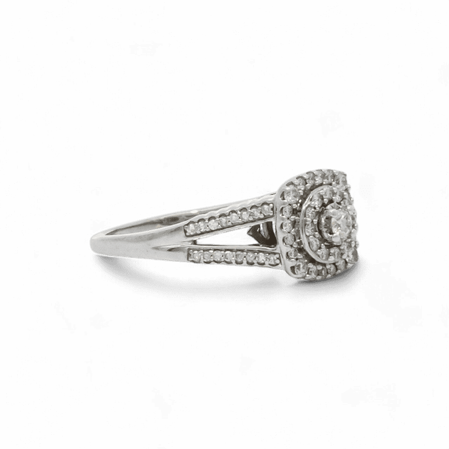 Picture of  Ring 10K White Gold With 0.85 Carats Of Diamonds