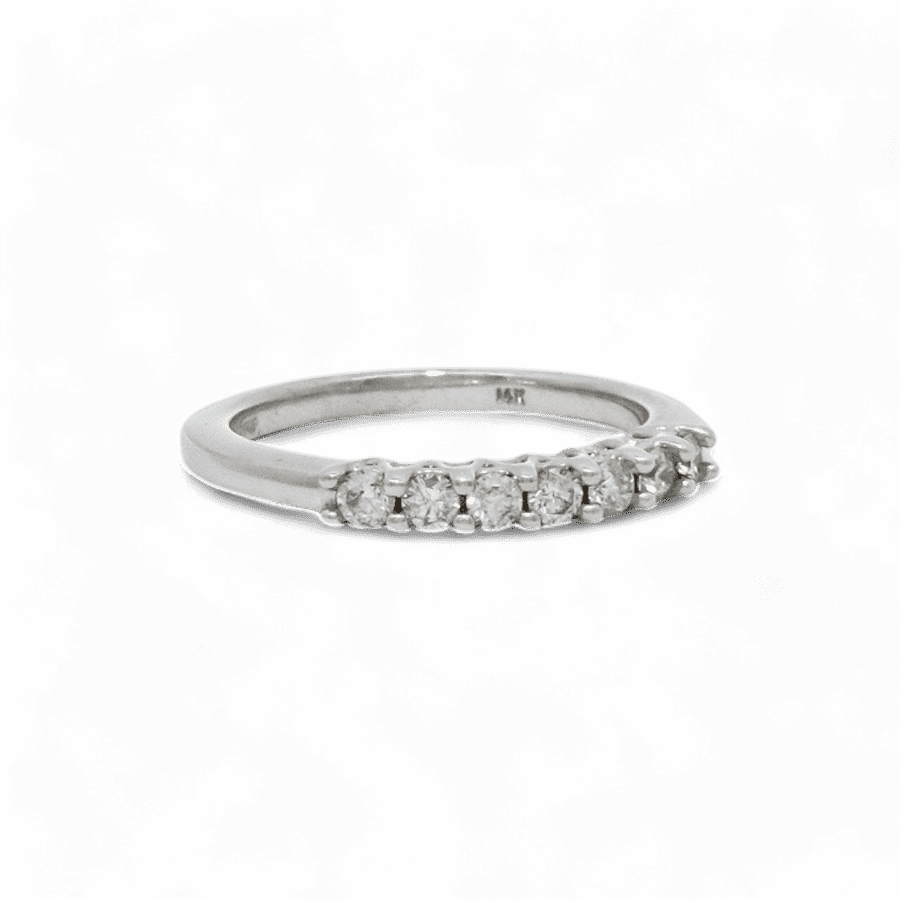 Picture of  Ring 14K White Gold With 0.35 Carats Of Diamonds