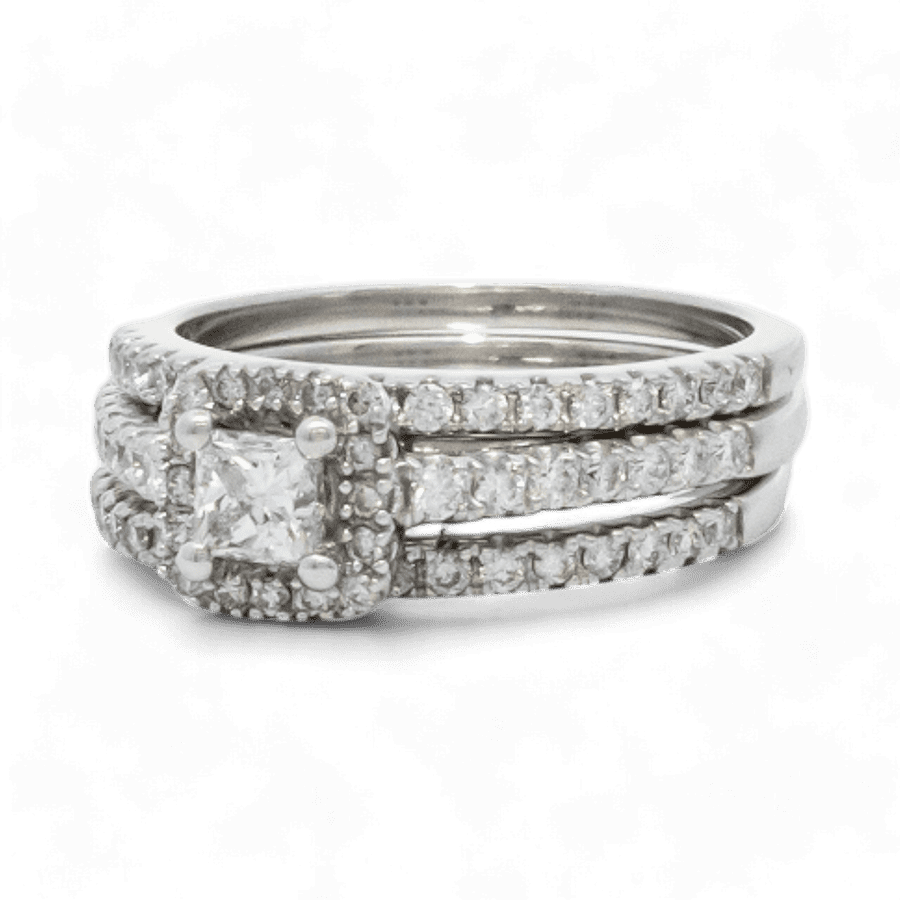 Picture of  Ring 14k White Gold with 0.9 Total Carats of Diamonds