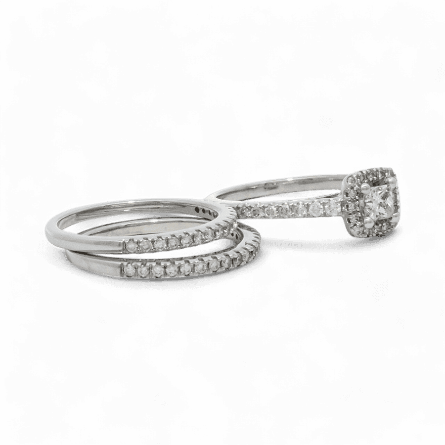 Picture of  Ring 14k White Gold with 0.9 Total Carats of Diamonds