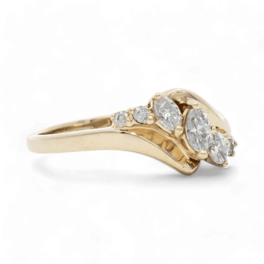 Picture of  Ring 14k Yellow Gold with 0.71 Total Carats of Diamonds