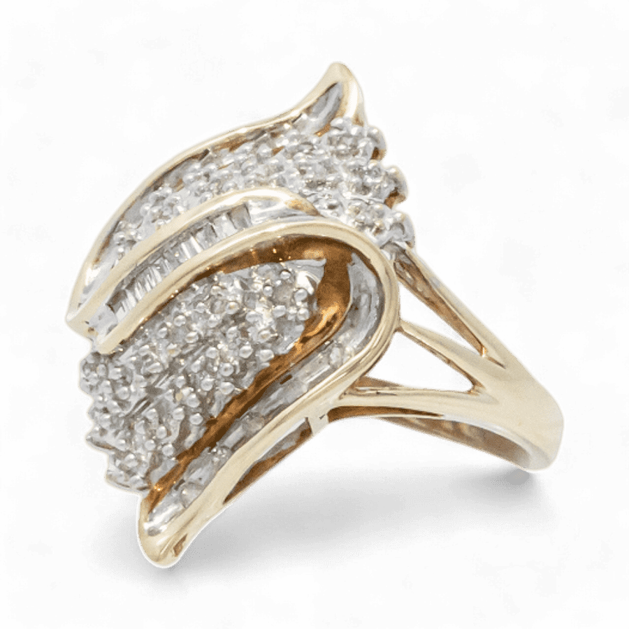 Picture of  Ring 10k Yellow Gold with 0.3 Total Carats of Diamonds