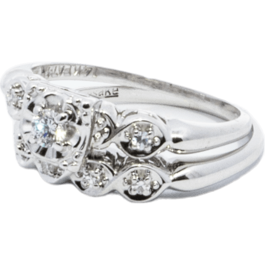 Picture of  Ring 14k White Gold with 0.27 Carats of Diamond