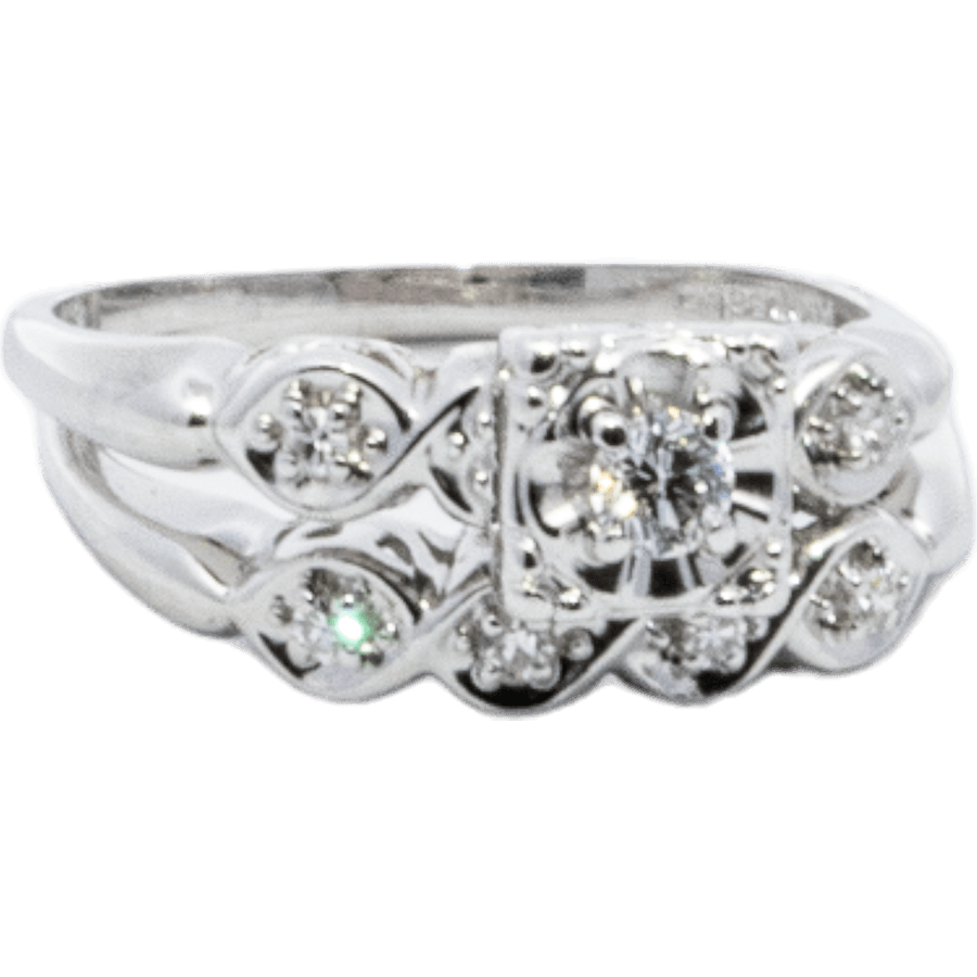 Picture of  Ring 14k White Gold with 0.27 Carats of Diamond