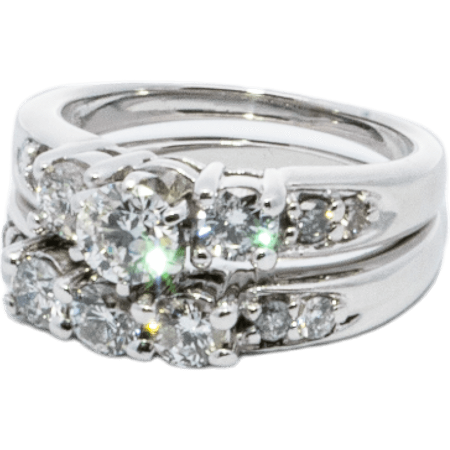 Picture of  Ring 14k White Gold with 1.44 Carats of Diamond