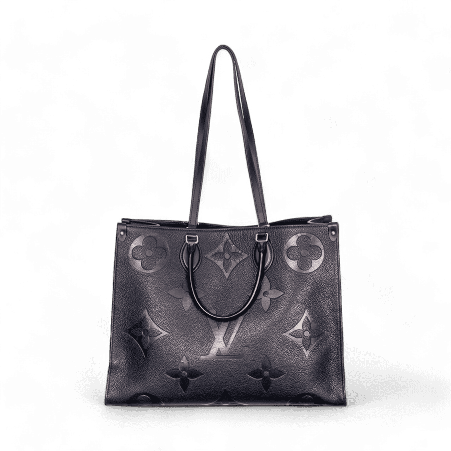 Picture of LOUIS VUITTON Louis Vuitton On The Go Tote Empreinte Black