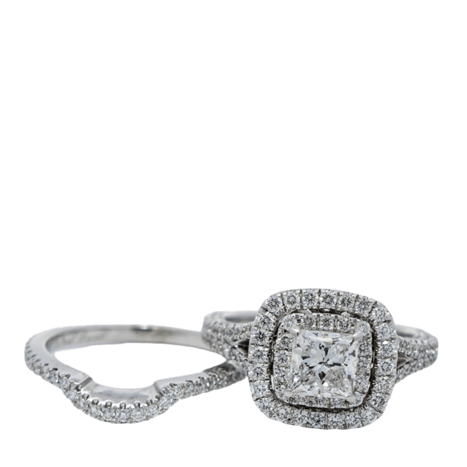 Picture of  Ring 14k White Gold 66 Diamonds