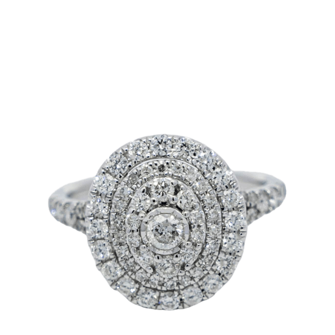 Picture of  Ring 14k White gold 71 Diamonds