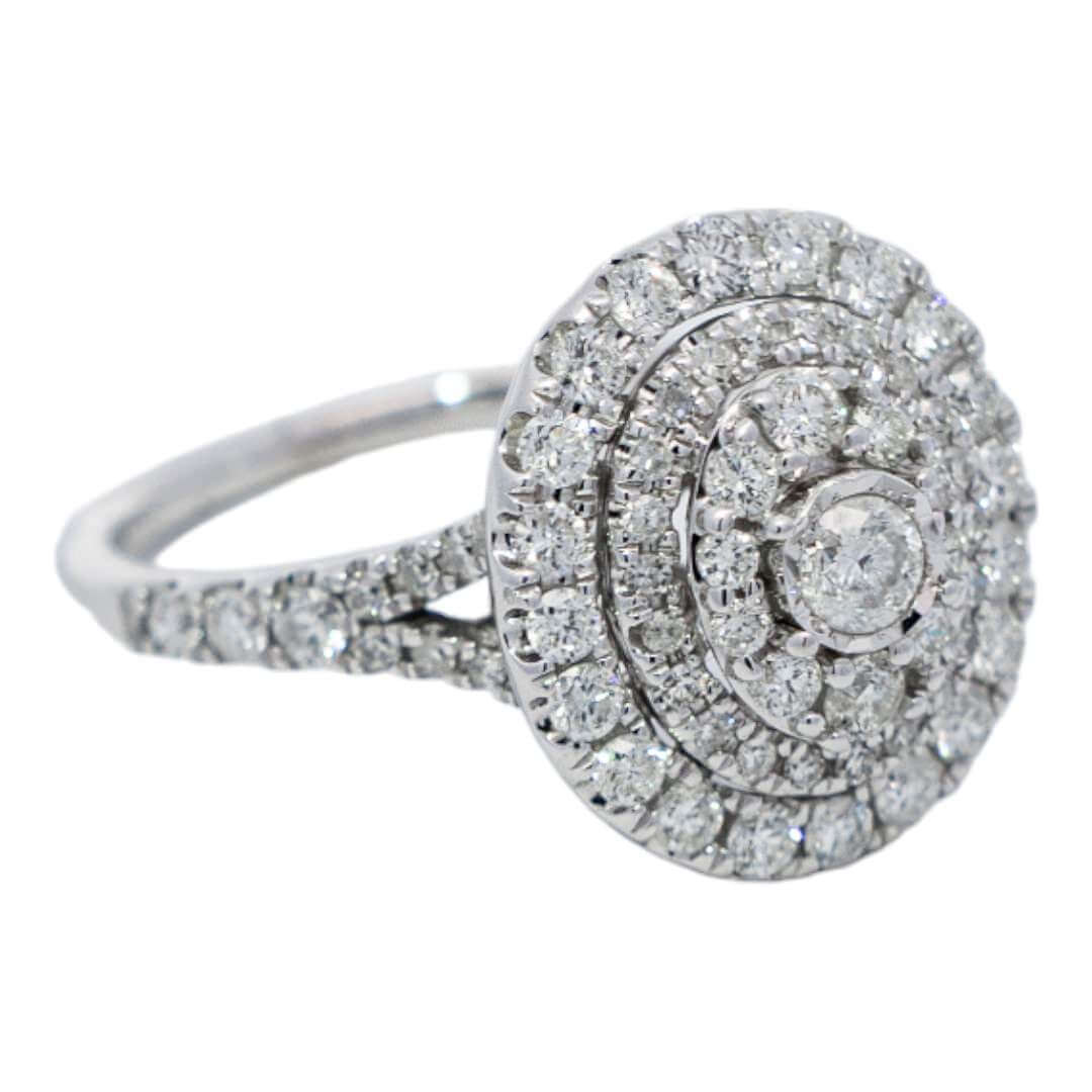 Picture of  Ring 14k White gold 71 Diamonds