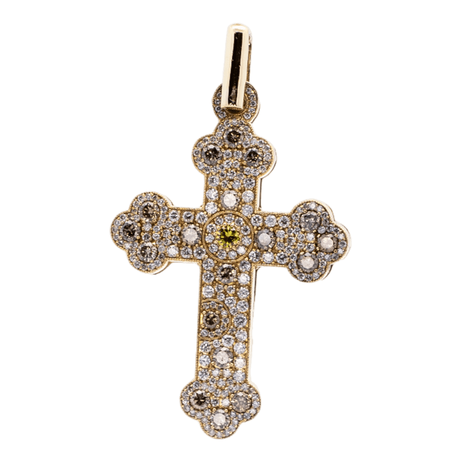  Pendant 18k Yellow Gold 213 Diamonds