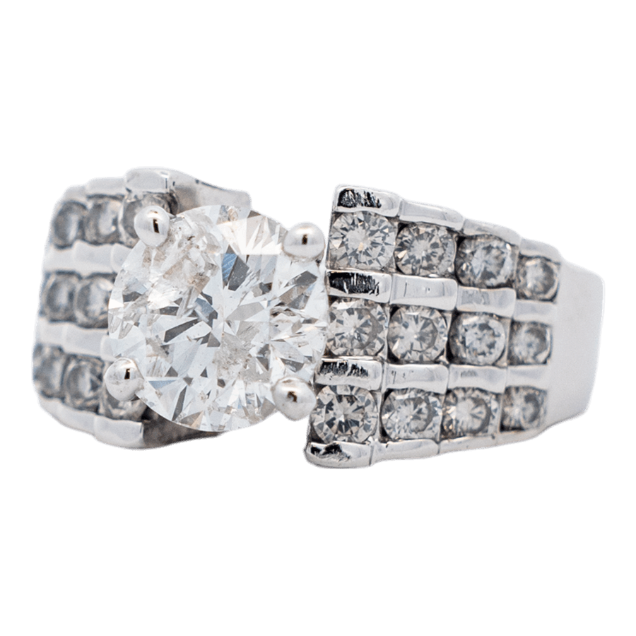 Picture of  Ring 18k White Gold 25 Diamonds