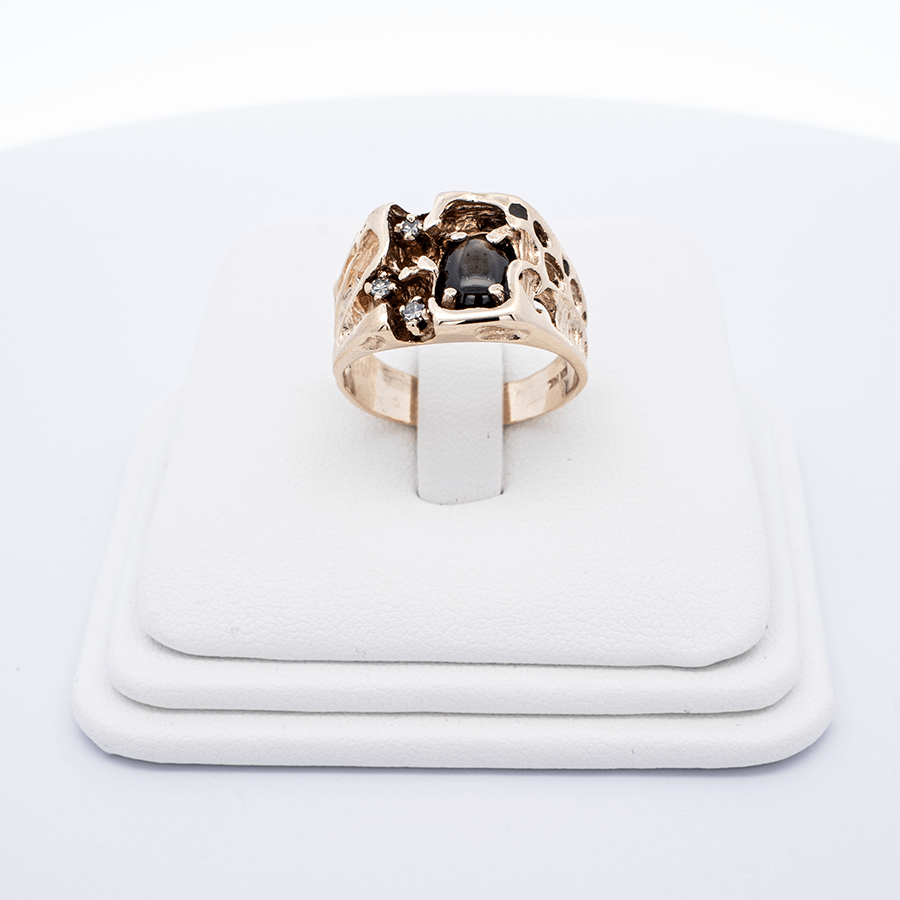 Picture of  Ring 14k Yellow Gold 3 Diamonds