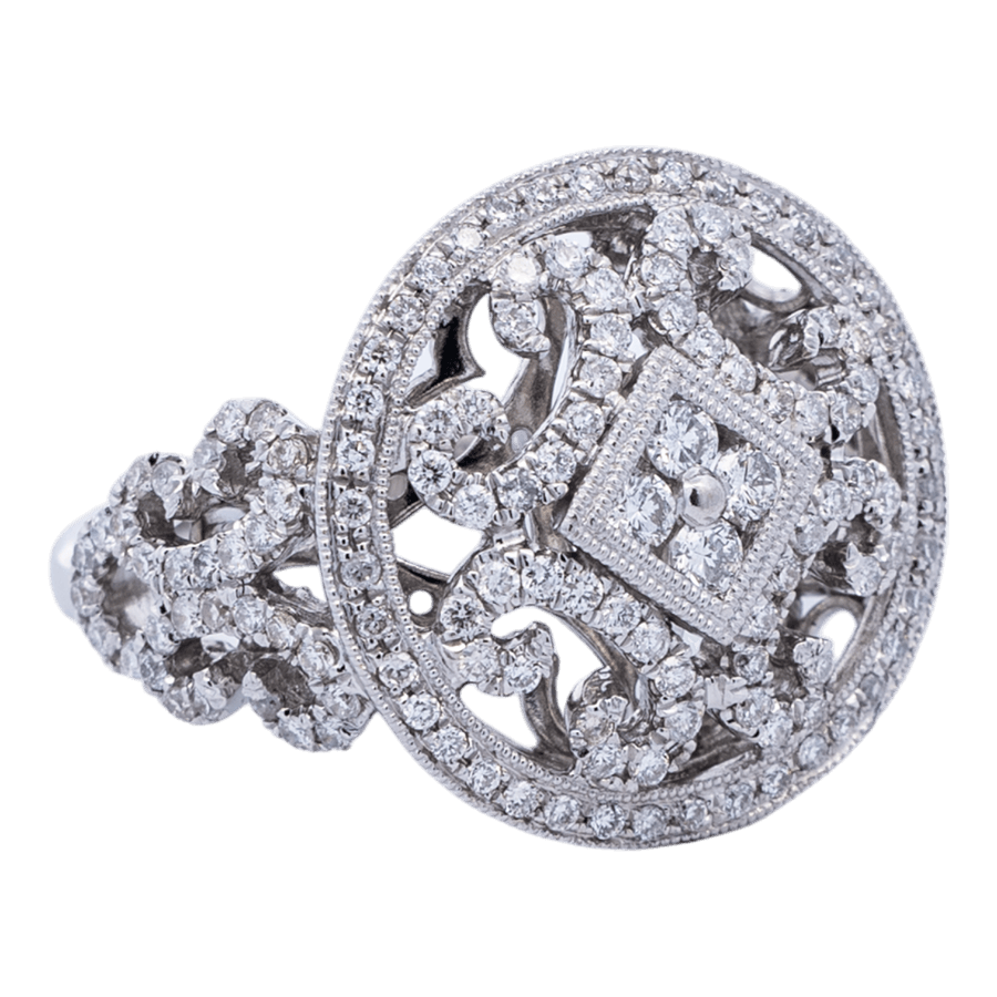 Picture of  Ring 14k White Gold 158 Diamonds