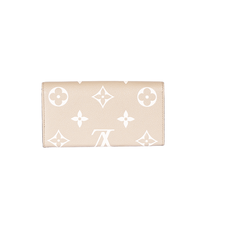 Picture of LOUIS VUITTON Louis Vuitton Sara Wallet Taupe Bicolor Empriente