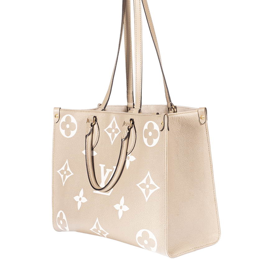 Picture of LOUIS VUITTON Louis Vuitton On The Go Tote Taupe Bicolor Empriente