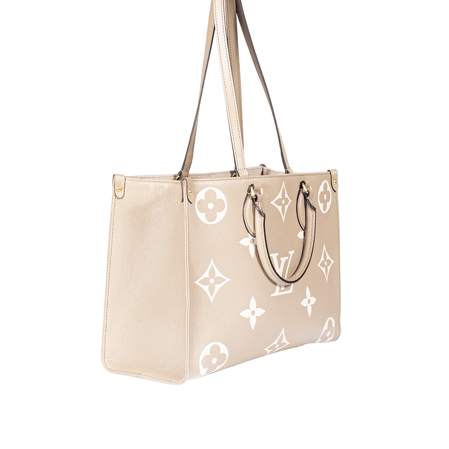 Picture of LOUIS VUITTON Louis Vuitton On The Go Tote Taupe Bicolor Empriente