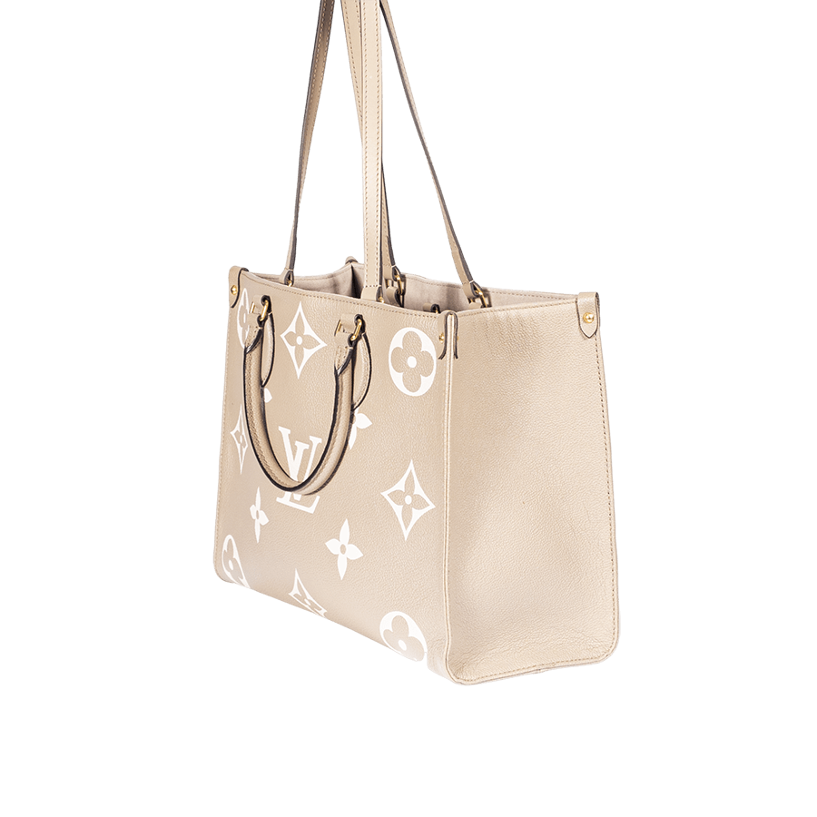 Picture of LOUIS VUITTON Louis Vuitton On The Go Tote Taupe Bicolor Empriente