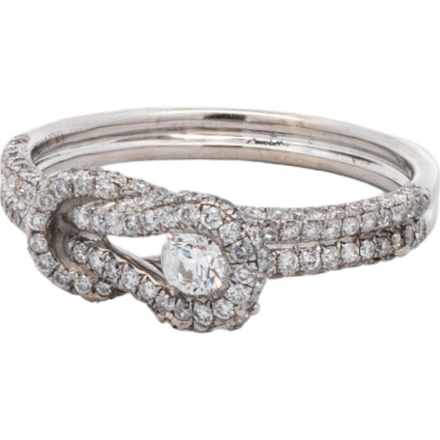 Picture of  Ring 14K White Gold 73 Diamonds