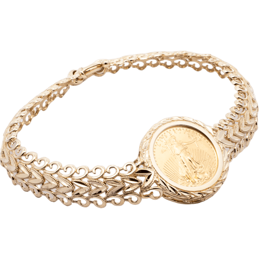 Picture of  Bracelet 14K Yellow Gold Diamonds